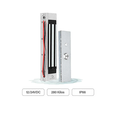 Cerradura Electromagnética 280Kg Impermeable A Prueba De Agua Ip66