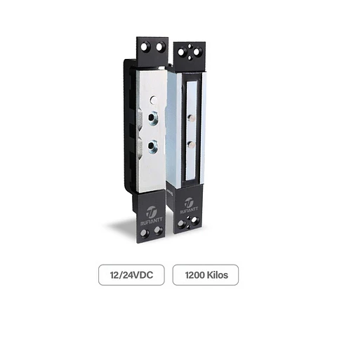 Cerradura Electromagnética 1200Kg Alta Resistencia 12-24V