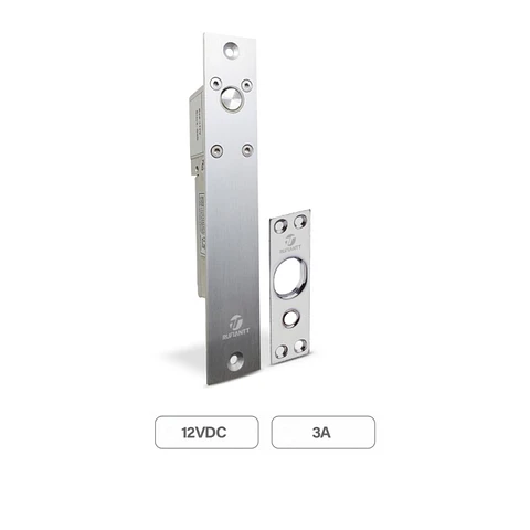 Cerradura Eléctrica Pivote Empotrado Para Puertas 12Vdc