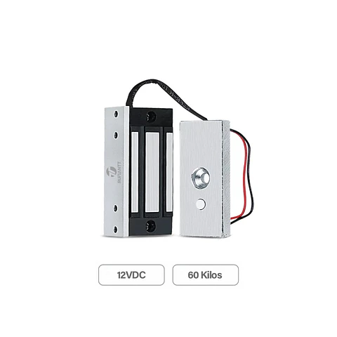 Cerradura Magnética 60Kg 12Vdc Para Puerta