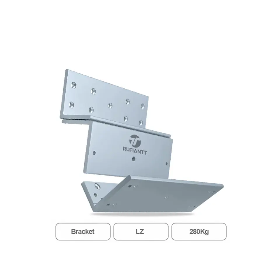 Soporte Bracket En L Z Para Cerradura Electromagnética 280Kg Impermeable 1