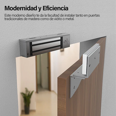 Cerradura Magnetica 180Kg Para Puertas 12V/24V