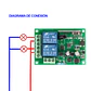 Rele Inalambrico 2 Canales 12v + Control Remoto 433 Mhz  - Miniatura 2