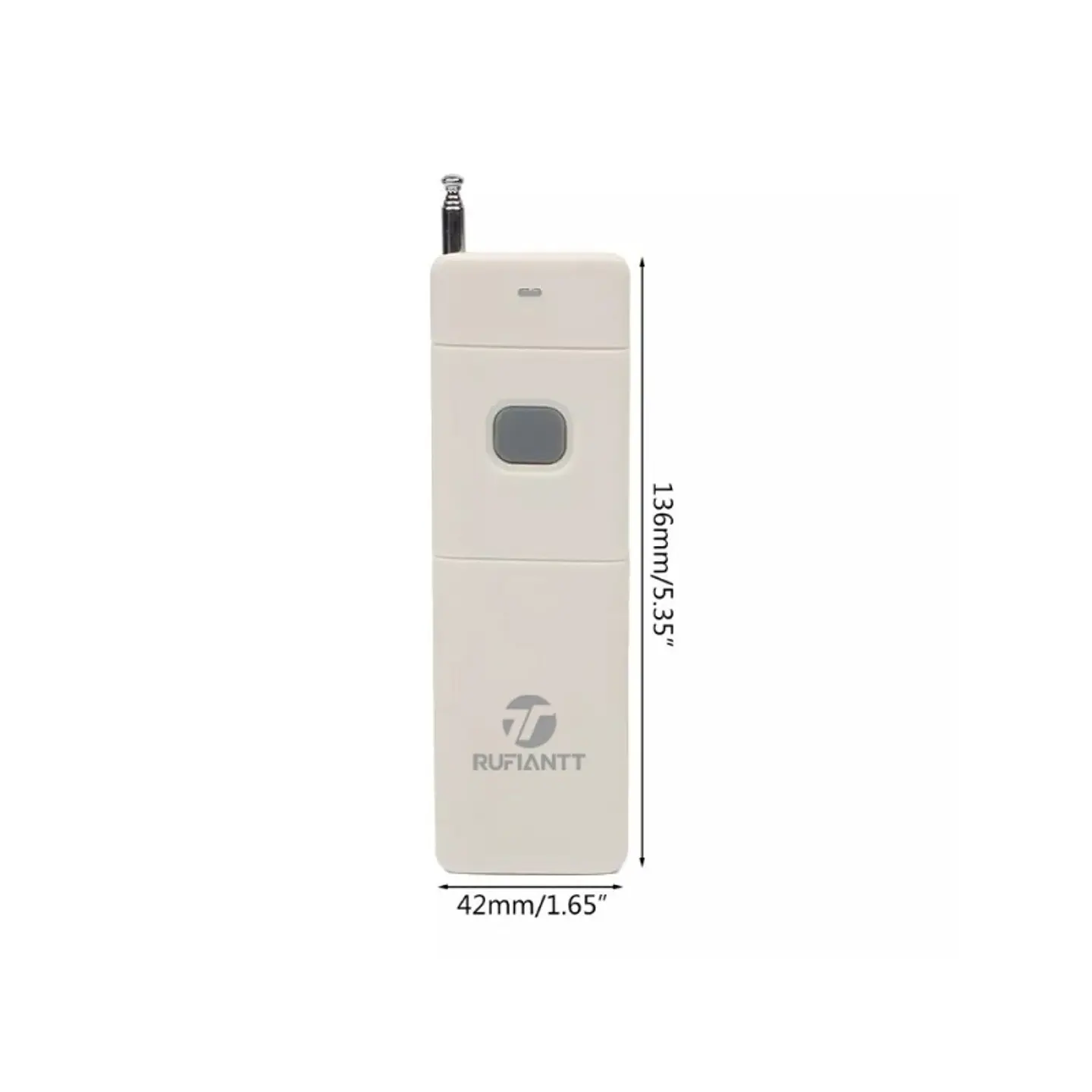 Control Remoto Inalámbrico Rf Larga Distancia 1 Botón Profesional 5 Km 5