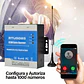 Rtu 5025 4G-3G-2G-GSM Abridor De Puerta Control De Acceso Remoto 1000 Usuarios - Miniatura 2