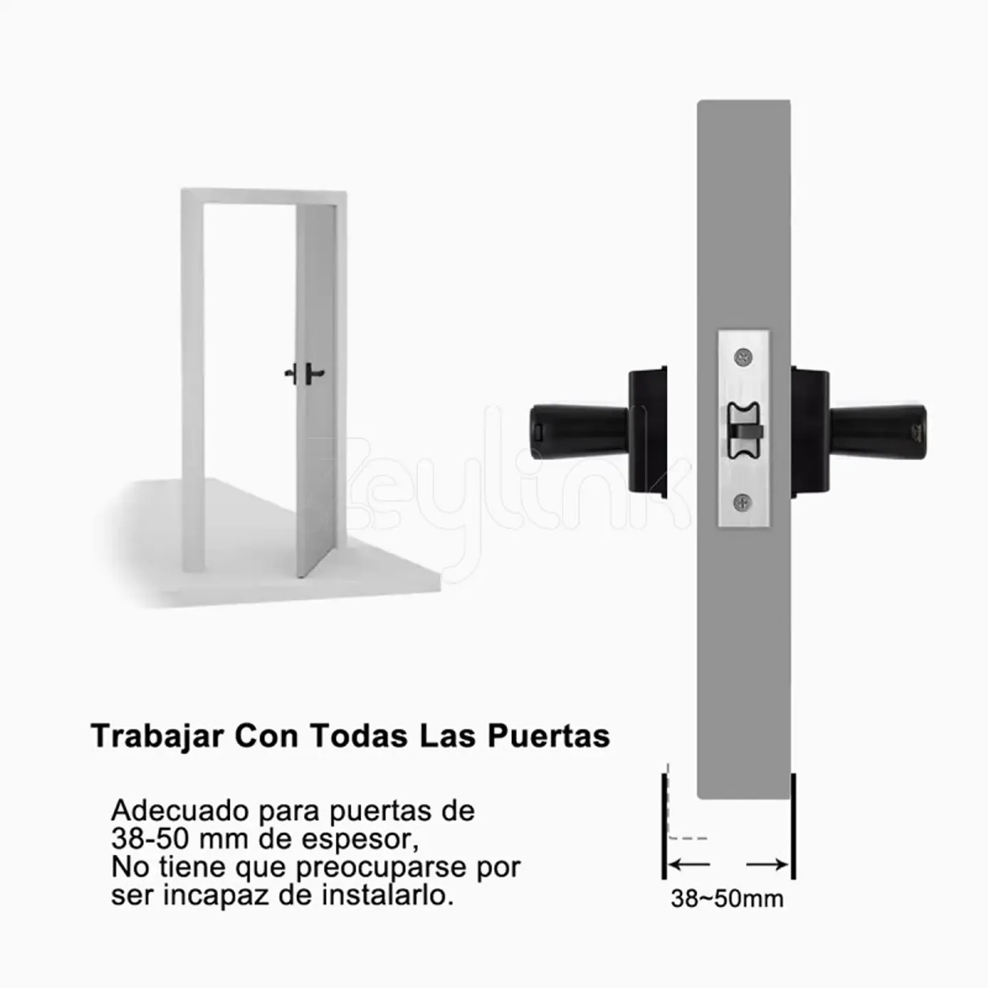 Cerradura Inteligente X800S Huella, Clave, Tarjeta Bluetooth Zeylink 4