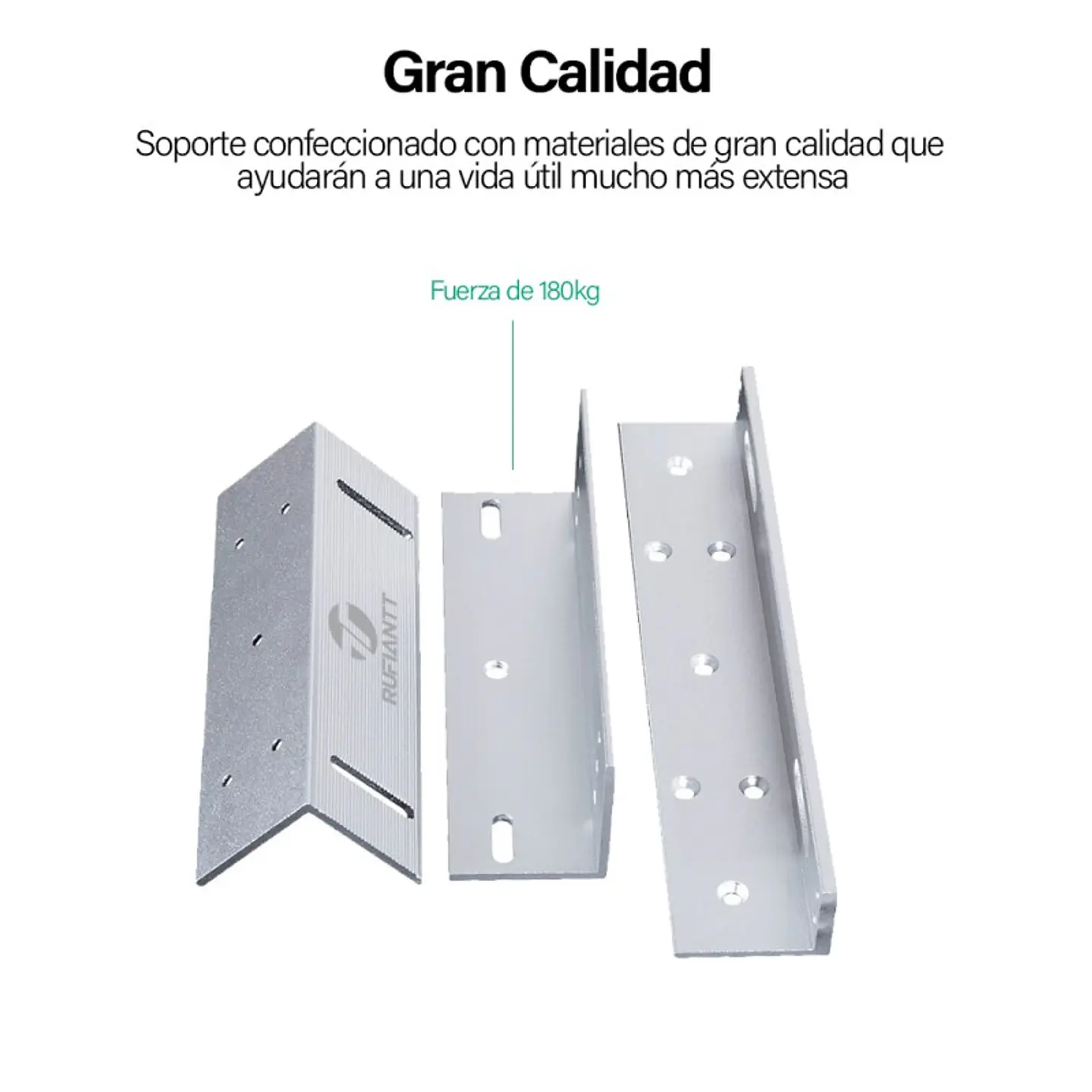 Soporte Bracket En L Z Para Cerradura Puerta Electromagnetica 180 Kg 3