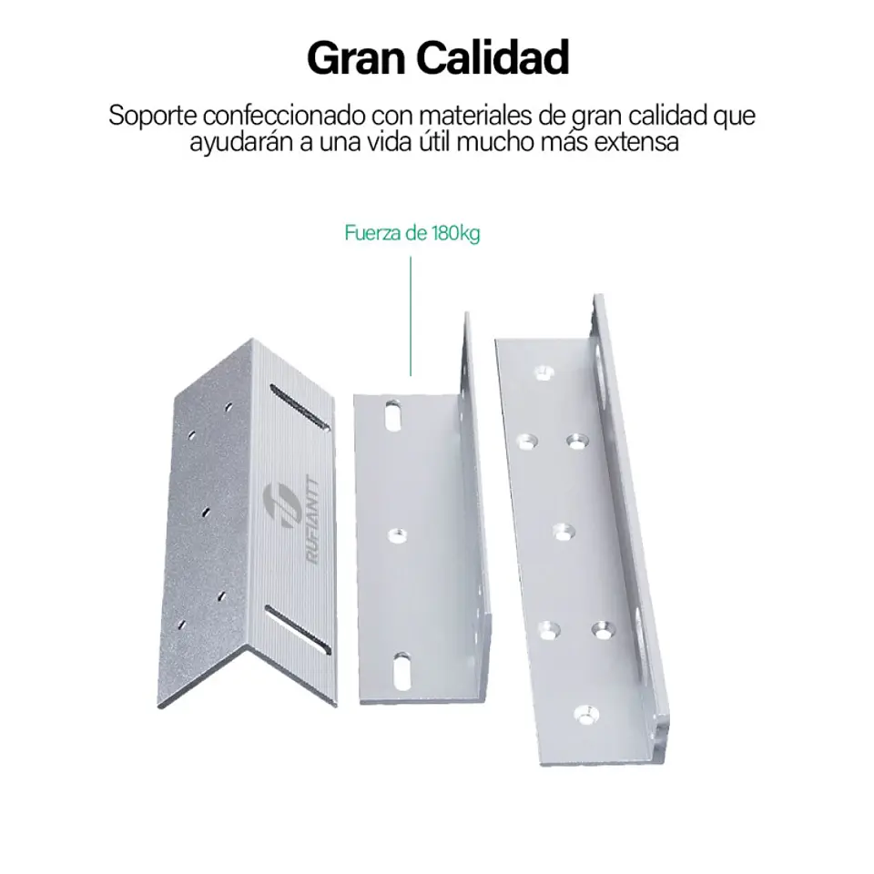 Soporte Bracket En L Z Para Cerradura Puerta Electromagnetica 180 Kg 3