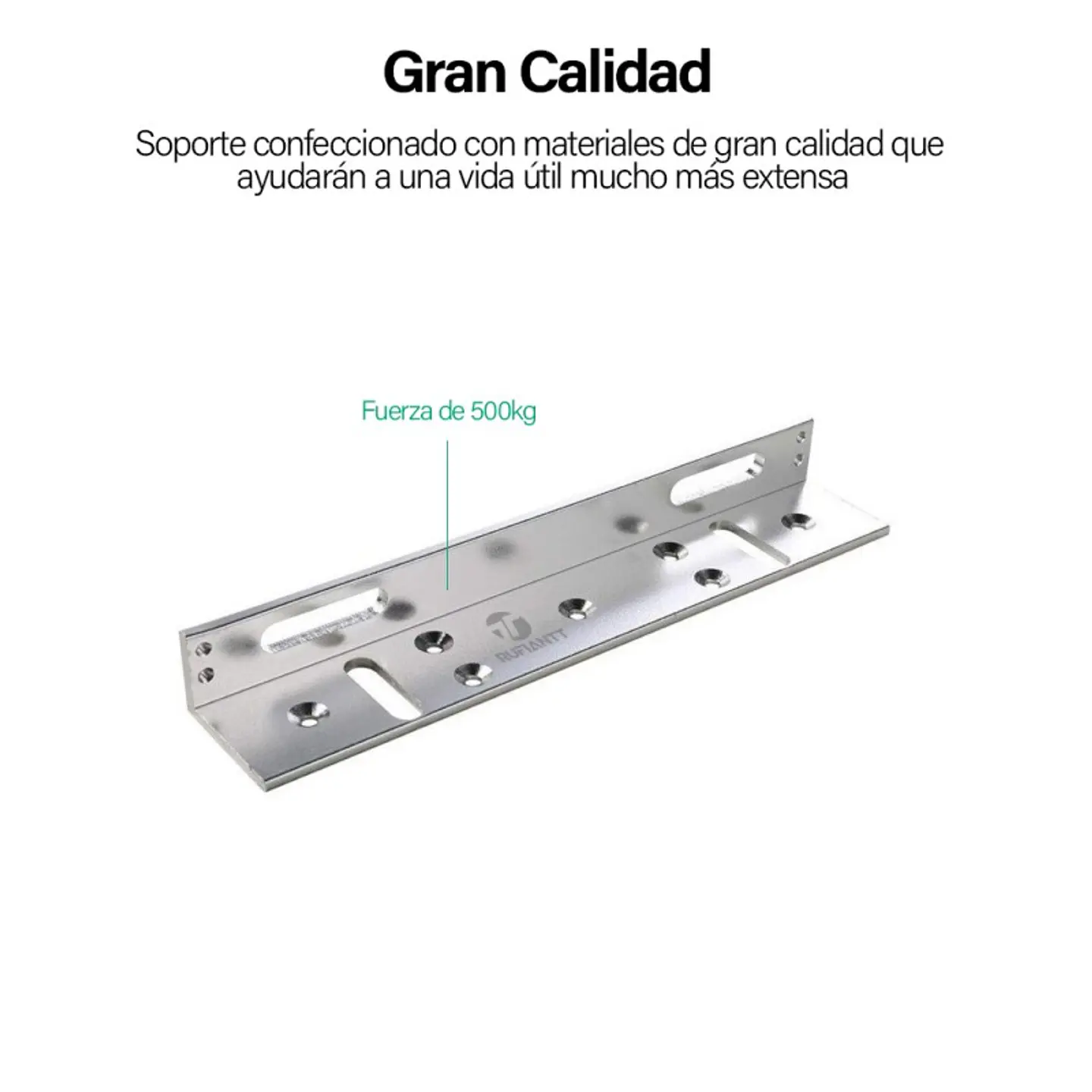 Soporte En L Para Cerradura Electromagnética Puerta 500Kg 3