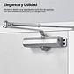 Cierra Puertas Brazo Hidraulico 60 - 80Kg Velocidad Ajustable - Miniatura 2