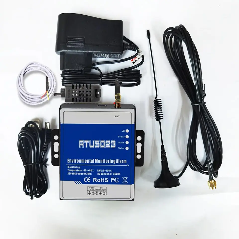 Rtu 5023 4G Gsm Sensor Temperatura Humedad Y Estado De Corte Energía Ac 4