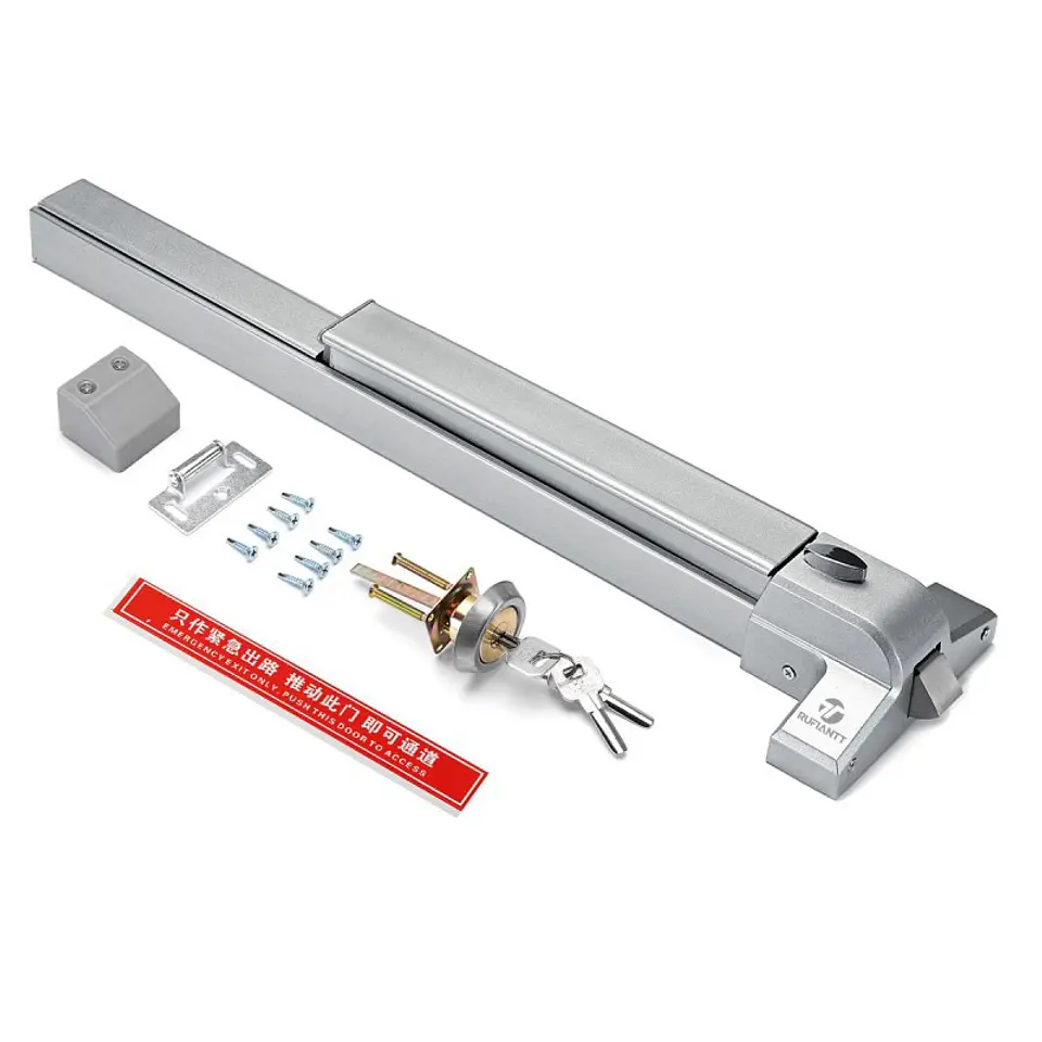Cerradura Barra Antipanico Para Puerta Simple Emergencia Salida 1