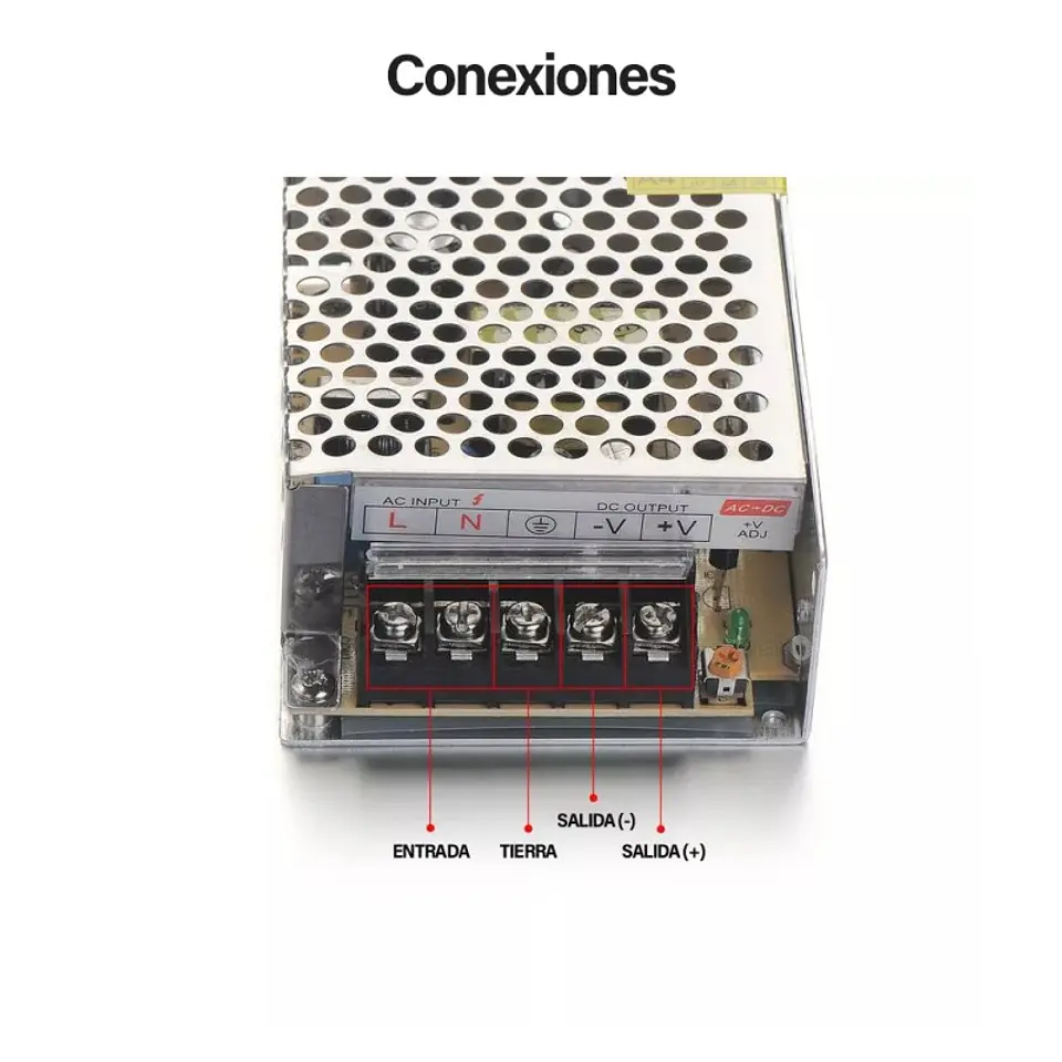 Fuente De Poder Switching Dc 12 Volts 3A 4