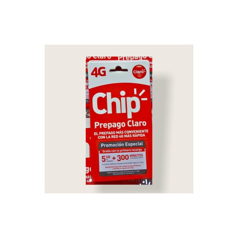 Chip Prepago Claro