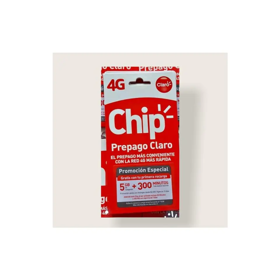 Chip Prepago Claro 1