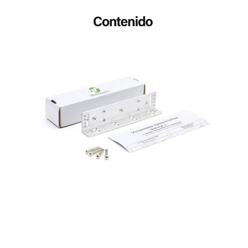Soporte En L Para Cerradura Electromagnética Puerta 500Kg 5