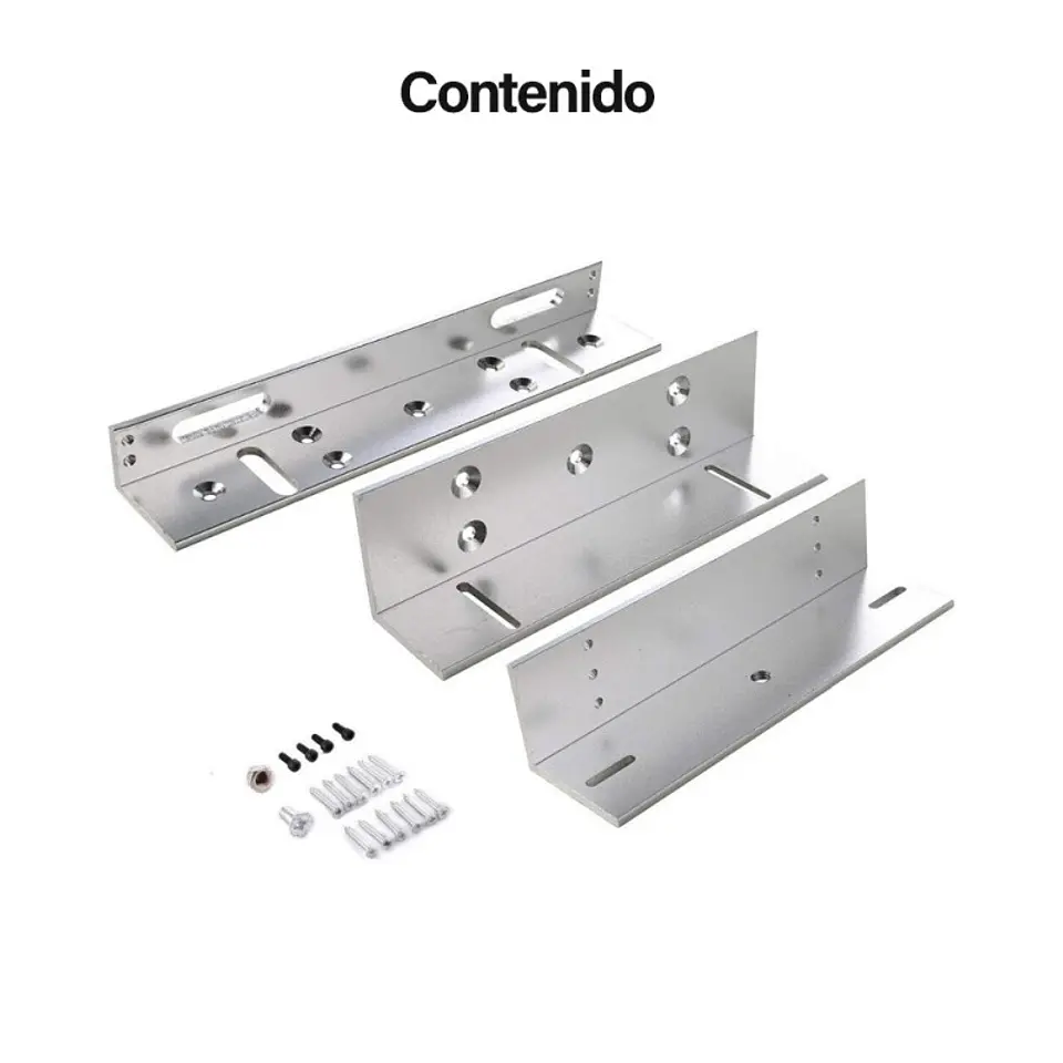 Soporte Bracket En L Z Para Cerradura Puerta Electromagnetica 180 Kg 5