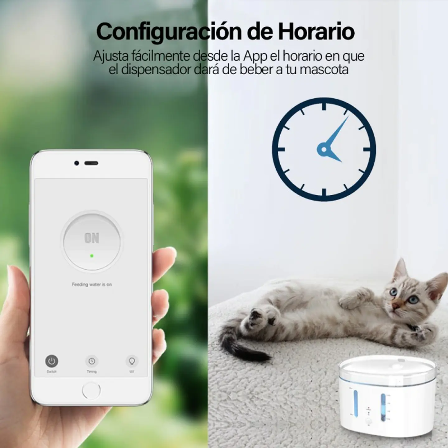 Dispensador De Agua Para Perros, Gatos, Mascotas Wifi 3