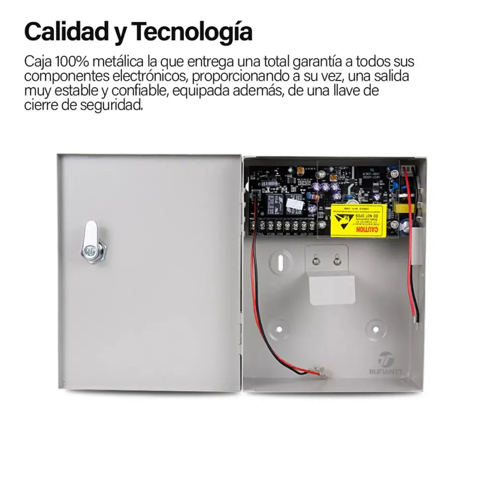 Fuente Ups Batería Respaldo 12V 5A Para Control Acceso Cámaras Cctv Alarmas 3