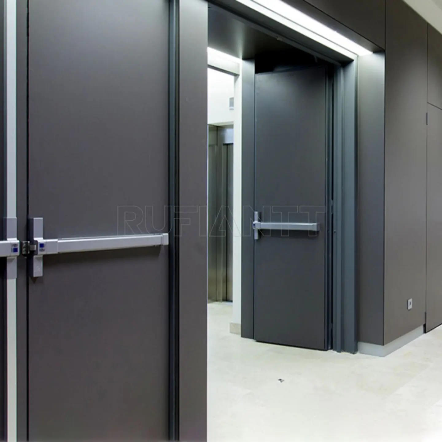 Cerradura Barra Antipanico Para Puerta Simple Emergencia Salida 4