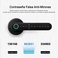 Cerradura Inteligente X800S Huella, Clave, Tarjeta Bluetooth Zeylink - Miniatura 9