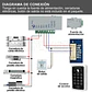 Teclado Botonera Control Acceso Clave y Tarjetas Rfid 125Khz - Miniatura 4