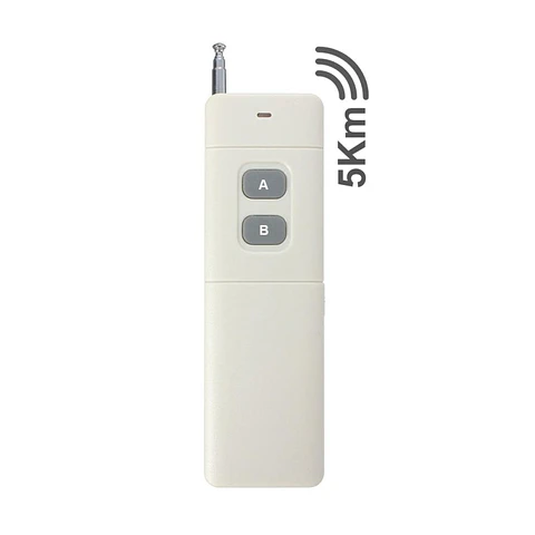 Control Remoto 2 Botones Inalambrico Largo Alcance Para Alarma Comunitaria