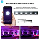 Foco Proyector Led 50W Wifi Zeylink Rgbcw Exterior App - Miniatura 3
