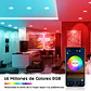 Foco Led Panel Plafon 7W Rgb Wifi Downlight Alexa Google - Miniatura 4