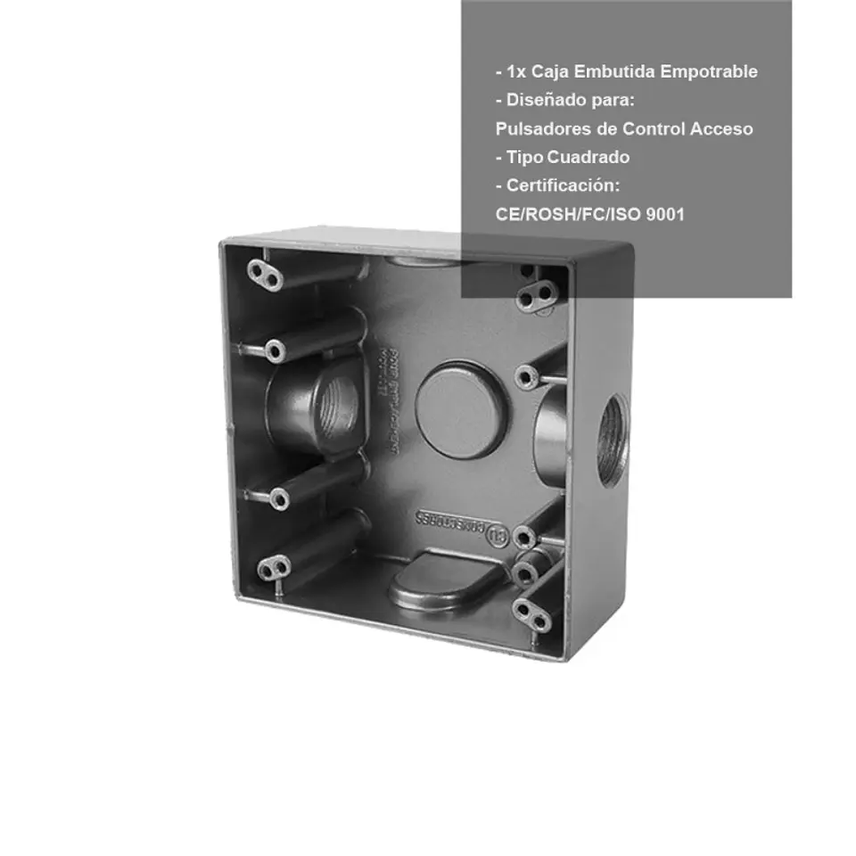 Kit 3 Control Acceso Teclado Anti Vandálico + Chapa Magnética 180Kg Seguridad Puerta 8