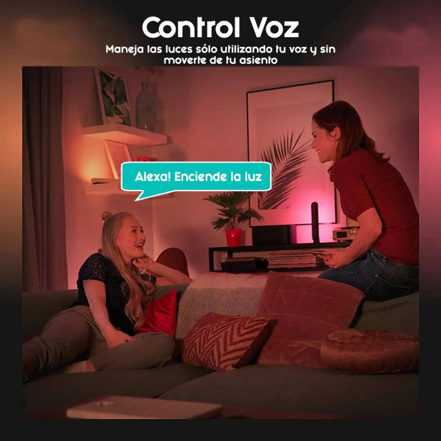 Barra Luz Led Rgb Wifi Para Tv Gamer Living Alexa Google 8