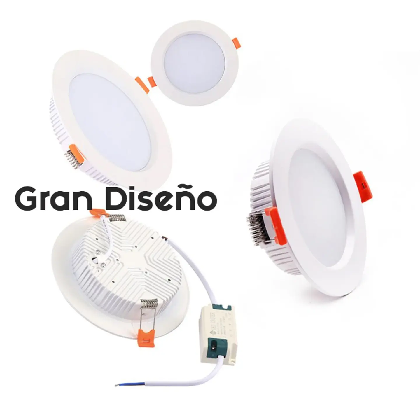 Foco Led Panel Plafon 7W Rgb Wifi Downlight Alexa Google 9