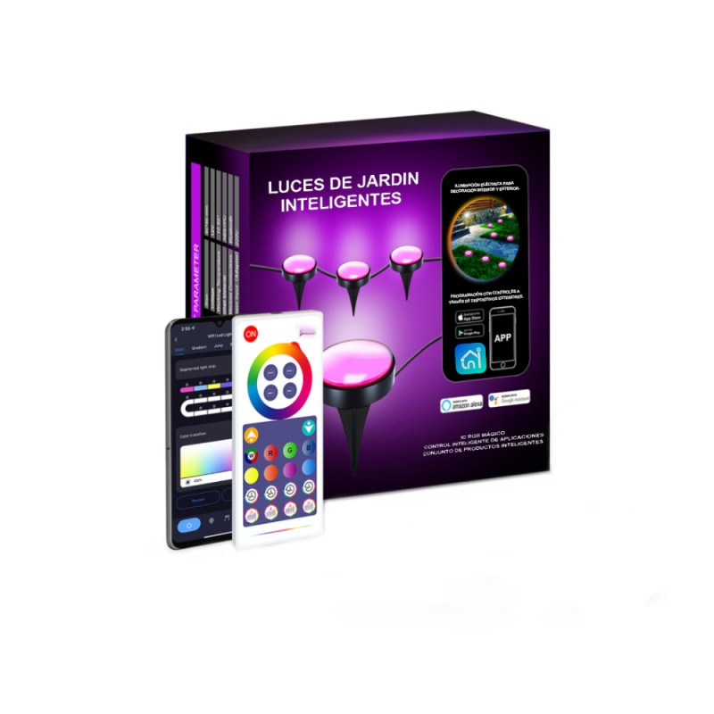 Luces Led de Exterior WiFi y BT 10 Mts Govee Open Box