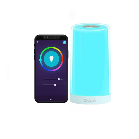 Lampara Luz Led Mesa Rgb Decorativa Inteligente Wifi Alexa Google