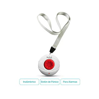 Botón De Pánico Sos Tipo Pulsera Collar Inalámbrico 433 Mhz Para Alarmas Gsm