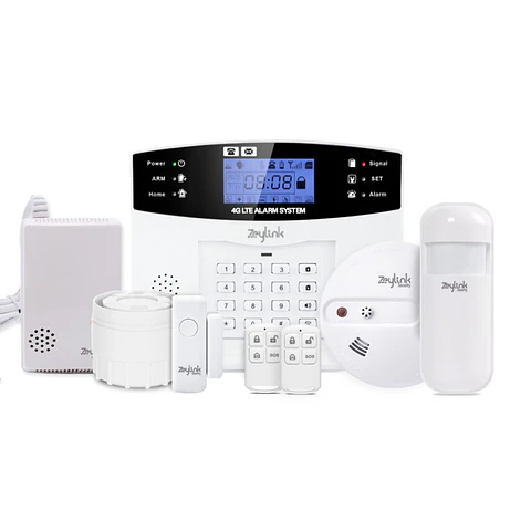Alarma Casa Negocio + Sensor Humo + Sensor Gas + Sensores Inalámbricos