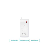 Sensor De Vibración O Impacto De Puertas Y Ventanas Inalámbrico Para Alarma Casa Negocio