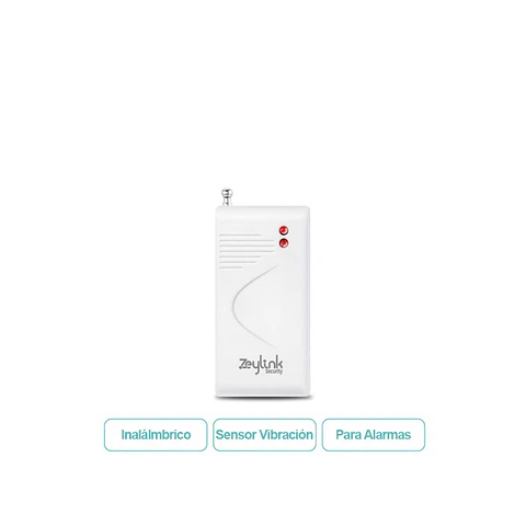Sensor De Vibración O Impacto De Puertas Y Ventanas Inalámbrico Para Alarma Casa Negocio