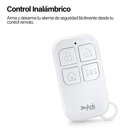 Control Remoto Inalámbrico 433 Mhz Para Alarmas Gsm