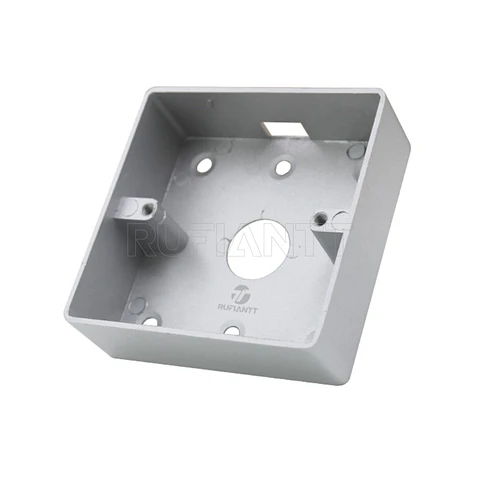 Caja Metalica Para Boton Pulsador De Salida 86Mm