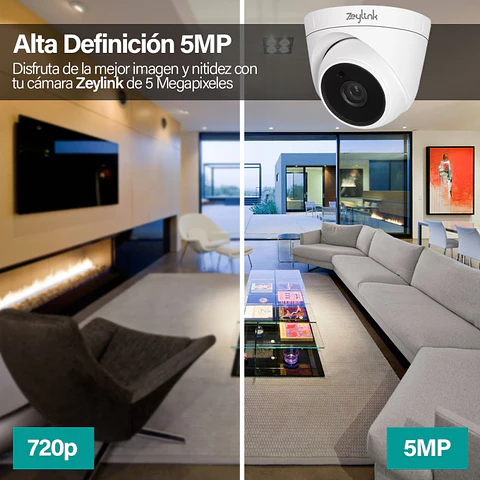Kit De Vigilancia Dvr Profesional 8 Camaras De Seguridad 5Mp Con Disco 1Tb
