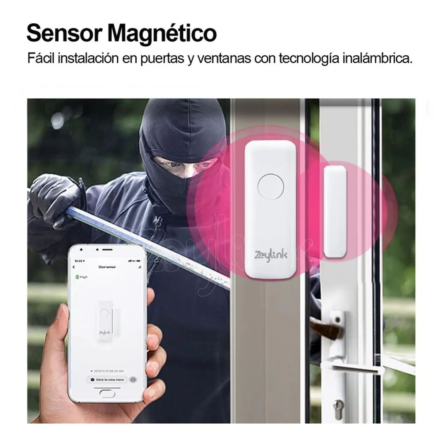 Alarma 4G Gsm Para Casa Negocio + 4 Sensores Inalambricos Alerta Inmediata 6