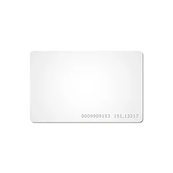 Tarjeta Proximidad 125Khz RFID Blanco Para Control Acceso