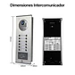 Kit Videoportero Para 12 Viviendas + 6 Monitores 7
