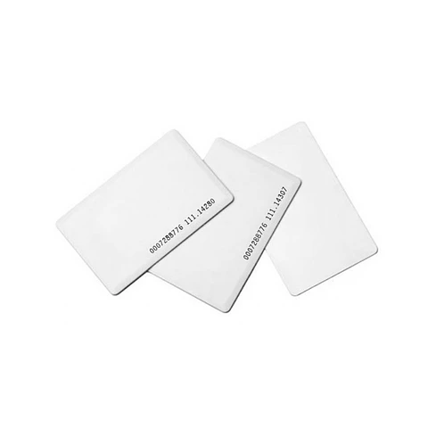 Tarjeta Proximidad 125Khz RFID Blanco Para Control Acceso