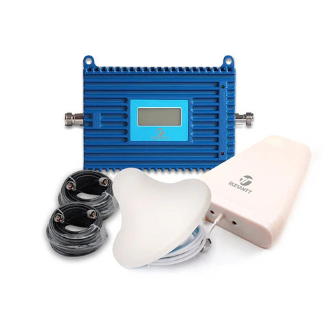 Kit Repetidor Amplificador De Señal 3G 4G Para Wom B4 1700 2100Mhz Celular Casa, Zona Rural, Negocio