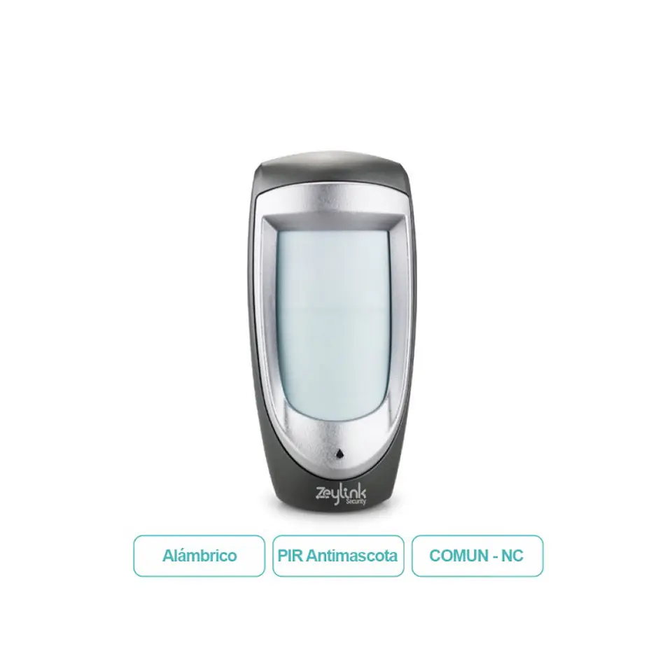Sensor Movimiento Pir Exterior Alámbrico Inmune A Mascotas Para Alarmas 1