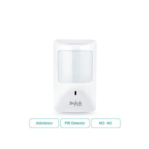 Sensor De Movimiento Pir Alámbrico Cableado Para Alarmas 4G Gsm