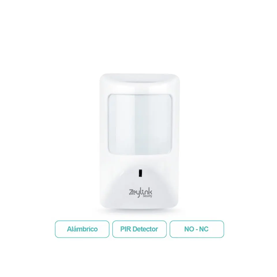 Sensor De Movimiento Pir Alámbrico Cableado Para Alarmas 4G Gsm 1