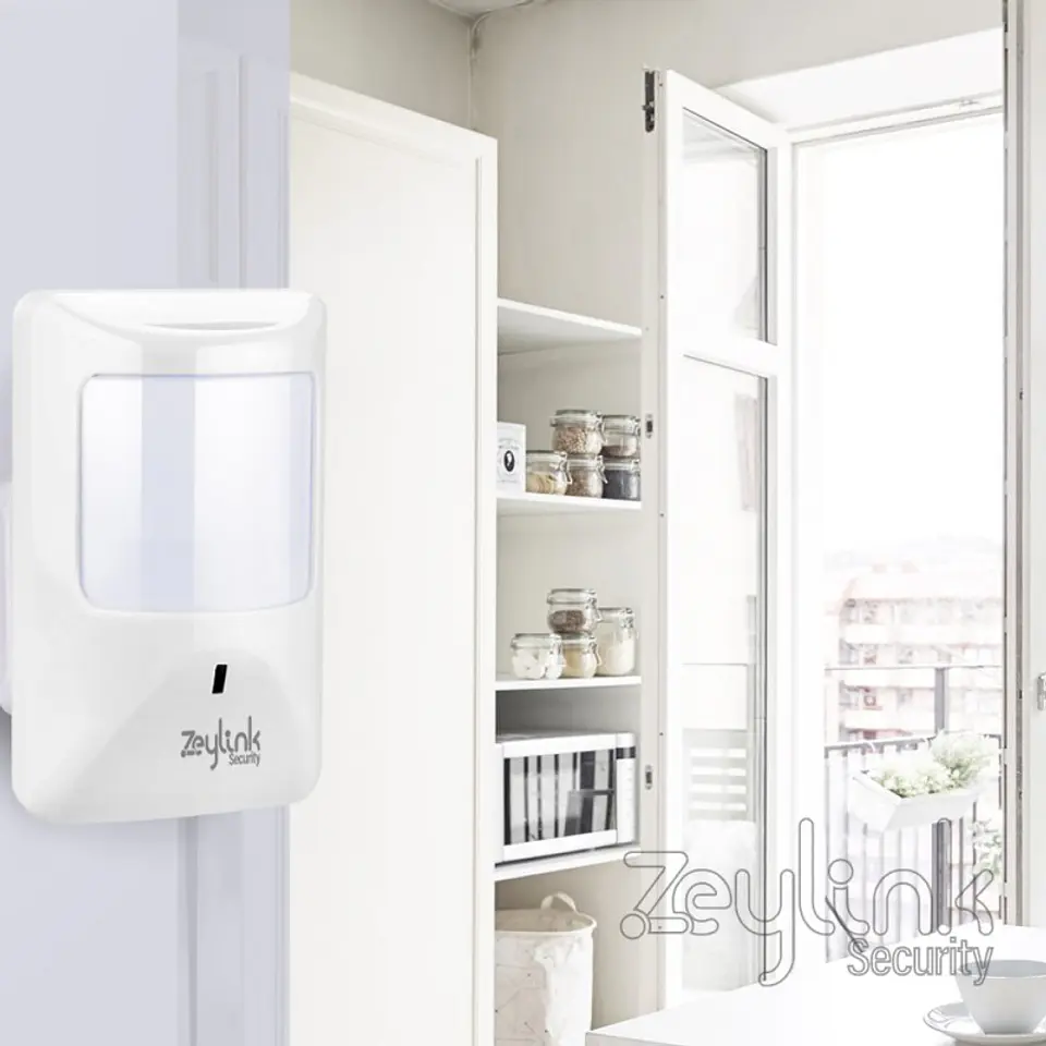 Sensor De Movimiento Pir Alámbrico Cableado Para Alarmas 4G Gsm 2